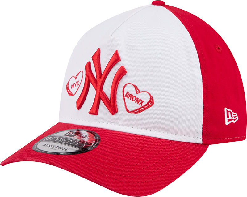 New York Yankees Conversation Hearts 9TWENTY A-Frame Adjustable Hat