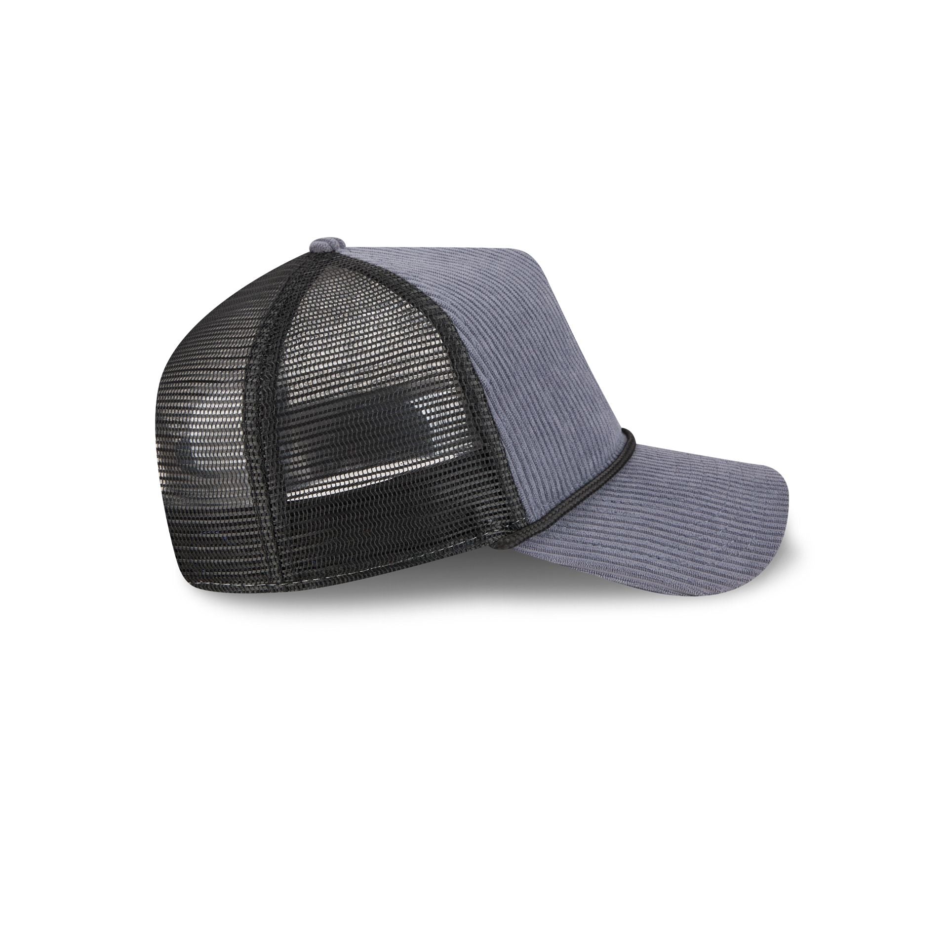 New Era Cap Corduroy Slate 9FORTY A-Frame Trucker Hat