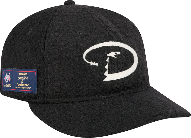 Arizona Diamondbacks Navy Merino & Cashmere Moon Retro Crown 9FIFTY Adjustable Hat