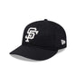 San Francisco Giants Navy Merino & Cashmere Moon Retro Crown 9FIFTY Adjustable Hat