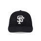 San Francisco Giants Navy Merino & Cashmere Moon Retro Crown 9FIFTY Adjustable Hat