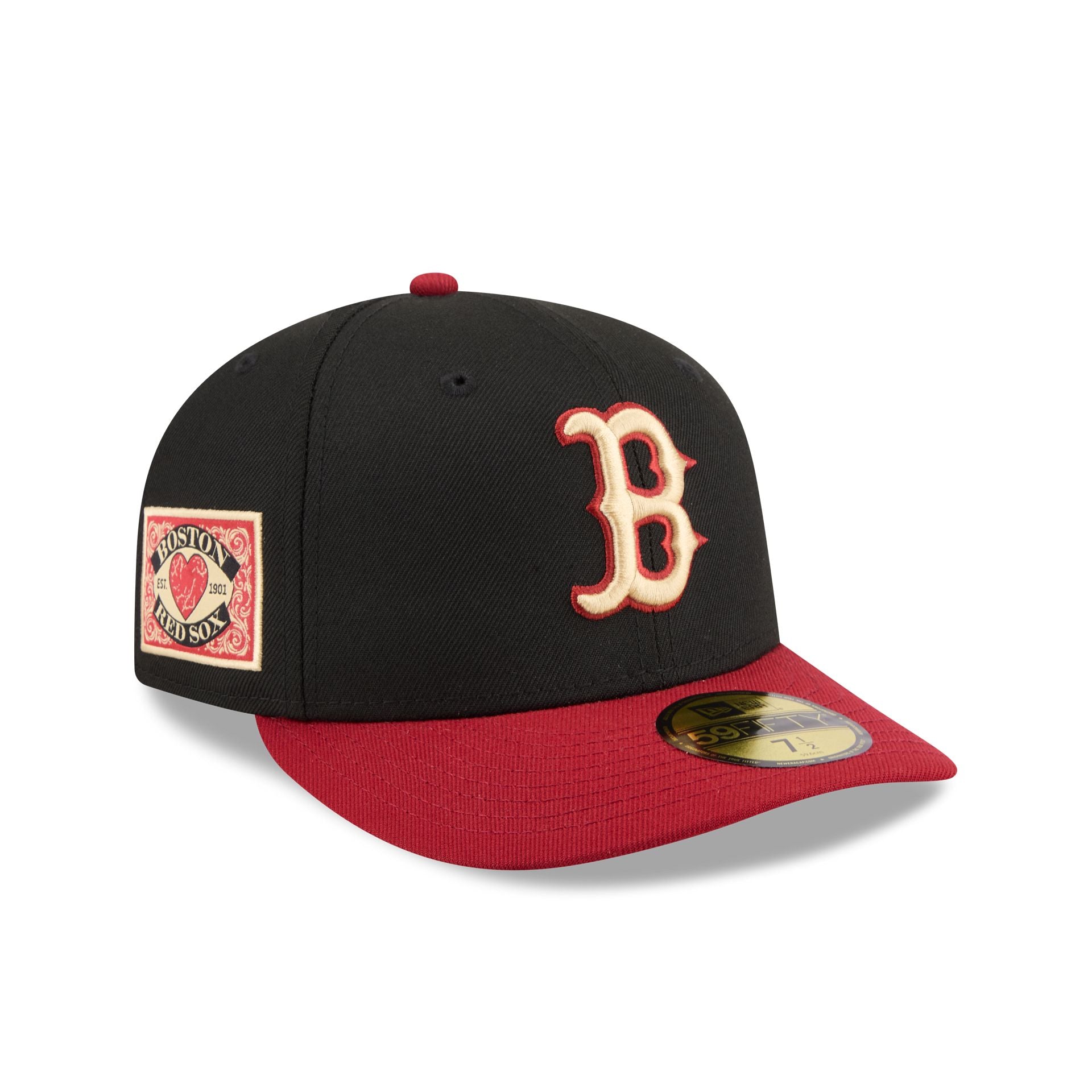 Boston Red Sox Team Cards 59FIFTY Fitted Hat