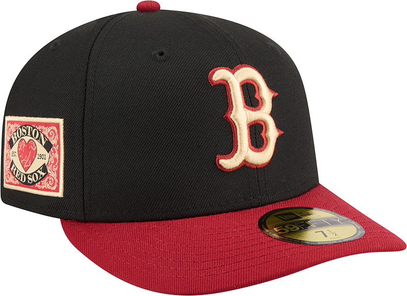 Boston Red Sox Team Cards 59FIFTY Fitted Hat