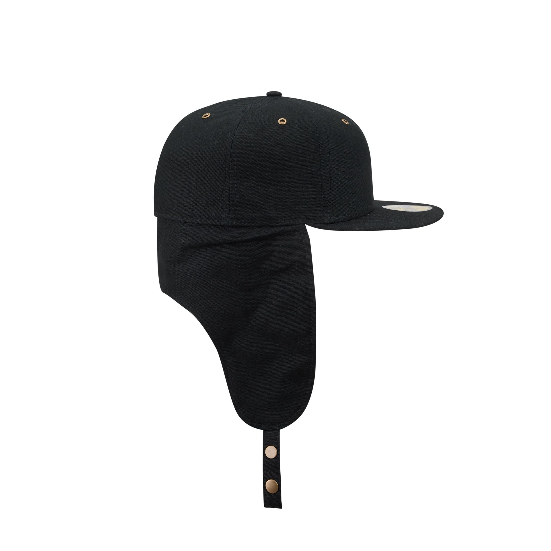 Dogear Records × NEW ERA 59FIFTY 7 8/1 New Era Cap Canvas Black Dog Ear 59FIFTY Fitted Hat