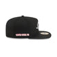 Just Caps Chiseled Logo Miami Dolphins 59FIFTY A-Frame Fitted Hat