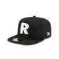Just Caps Chiseled Logo Las Vegas Raiders 59FIFTY A-Frame Fitted Hat
