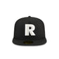 Just Caps Chiseled Logo Las Vegas Raiders 59FIFTY A-Frame Fitted Hat
