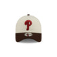 Philadelphia Phillies City Script 9FORTY A-Frame Snapback Hat