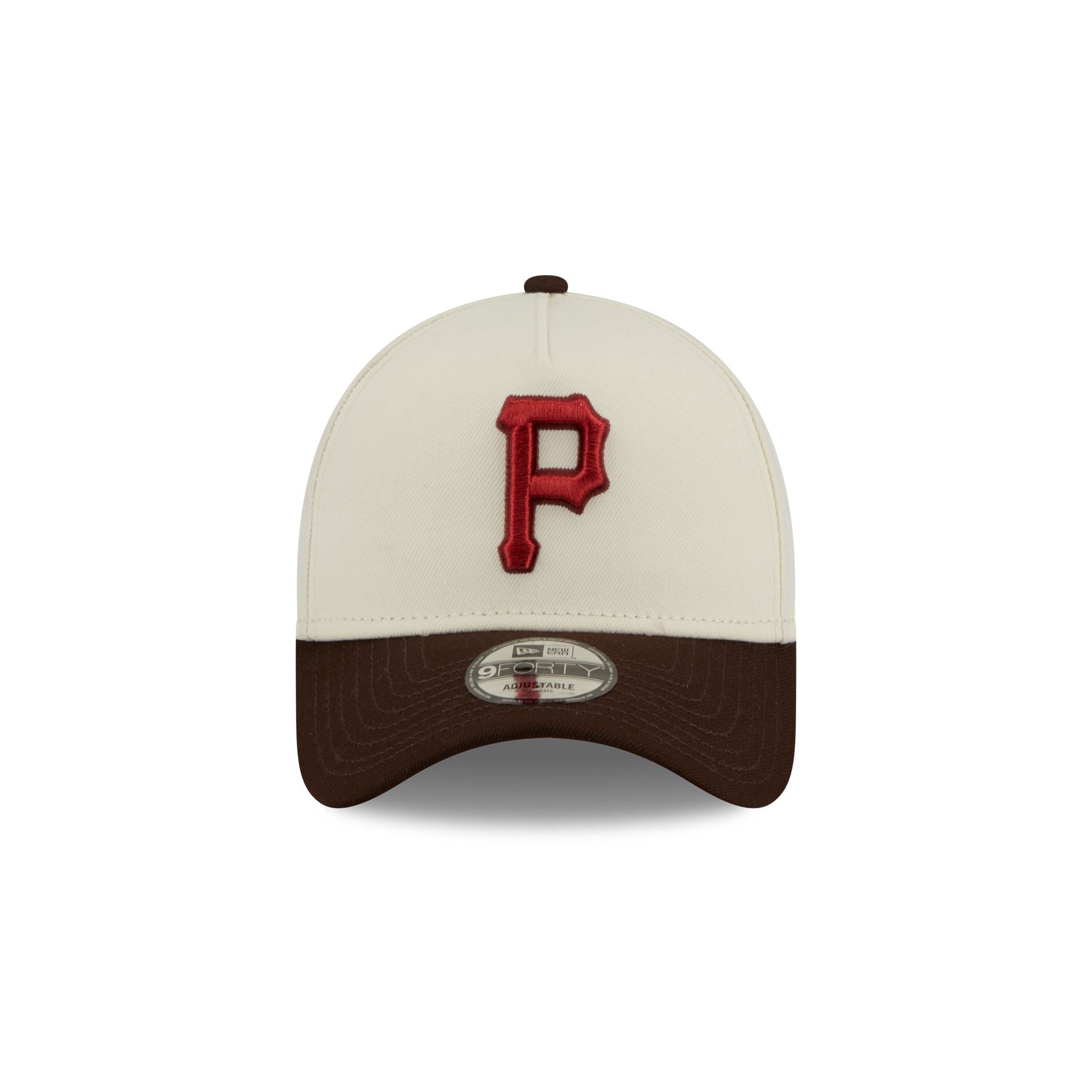 帽子 PTGNA Pittsburgh Pirates City Script 9FORTY A-Frame Snapback Hat – New