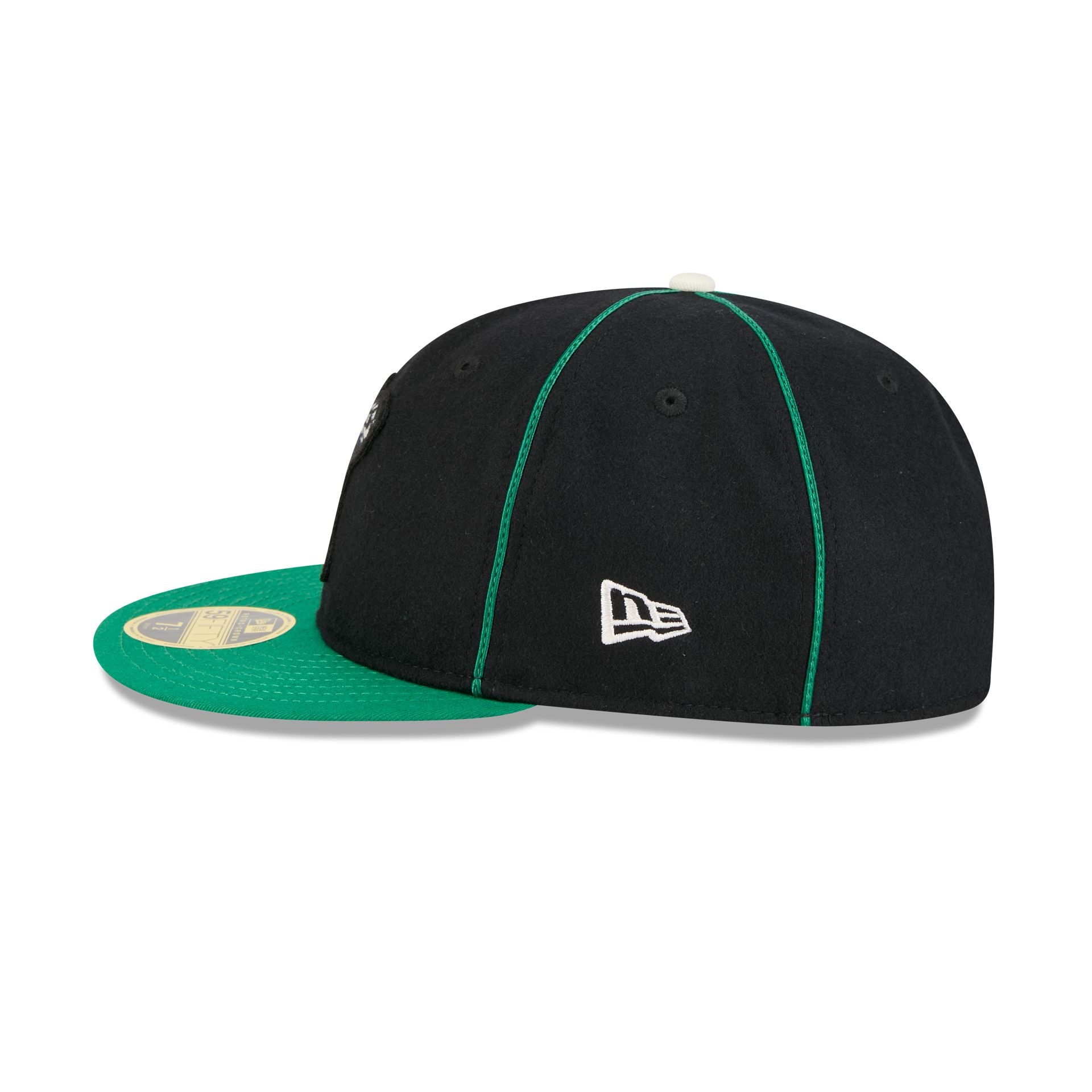 Milwaukee Bucks Felt Logo Retro Crown 59FIFTY Fitted Hat