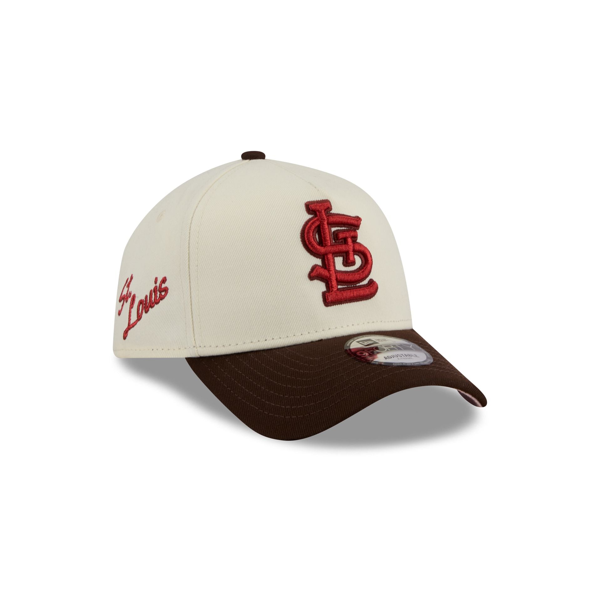 St. Louis Cardinals City Script 9FORTY A-Frame Snapback Hat