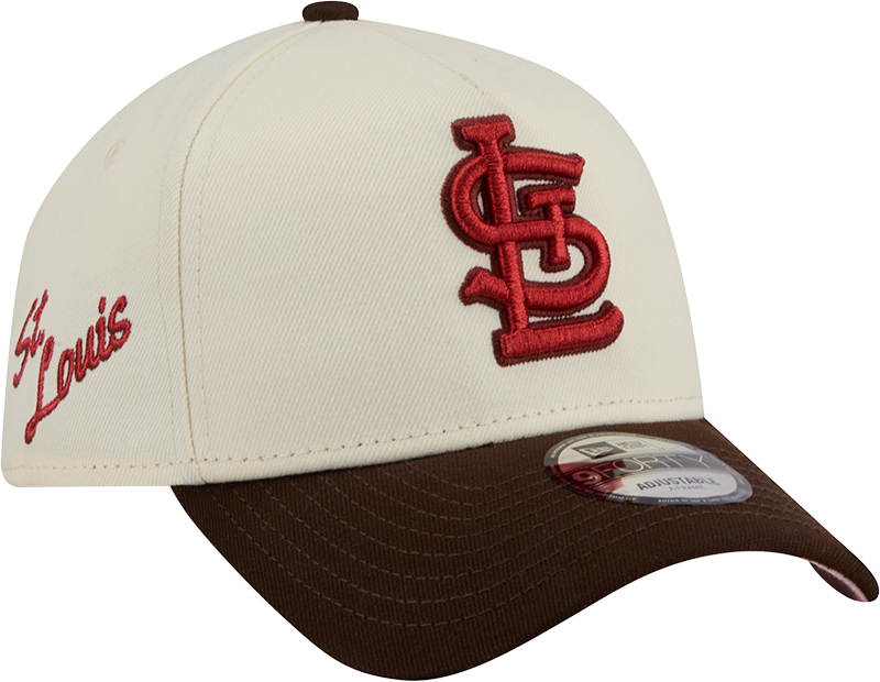 St. Louis Cardinals City Script 9FORTY A-Frame Snapback Hat