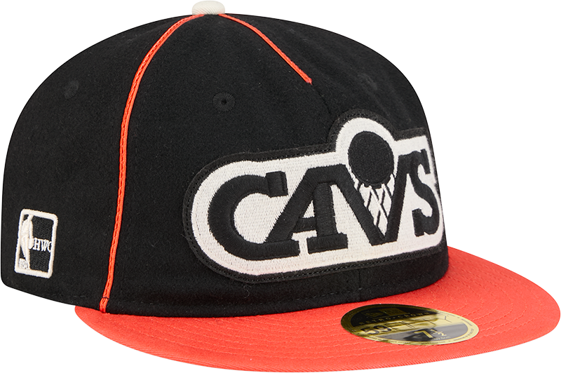 Cleveland Cavaliers Felt Logo Retro Crown 59FIFTY Fitted Hat