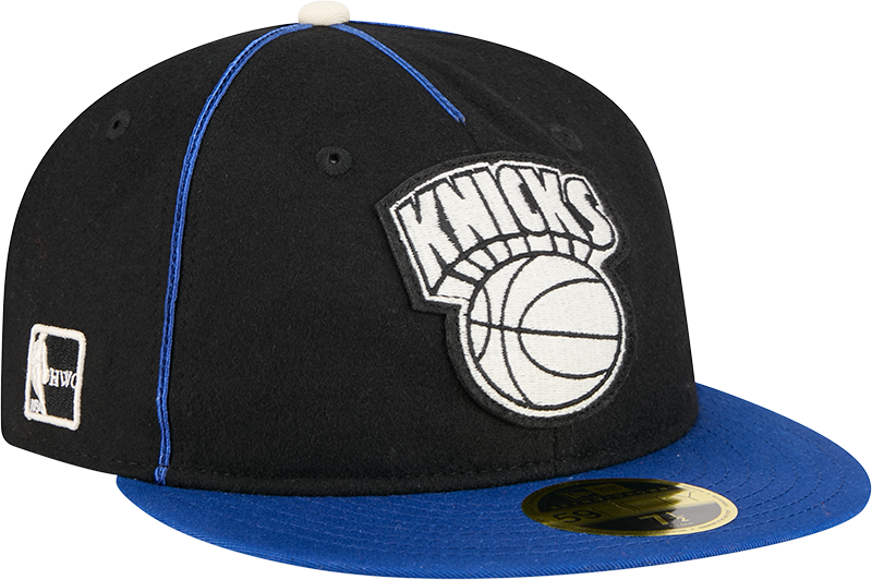 New York Knicks Felt Logo Retro Crown 59FIFTY Fitted Hat