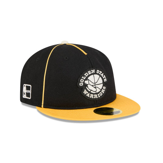 Golden State Warriors Felt Logo Retro Crown 59FIFTY Fitted Hat - New Era Cap