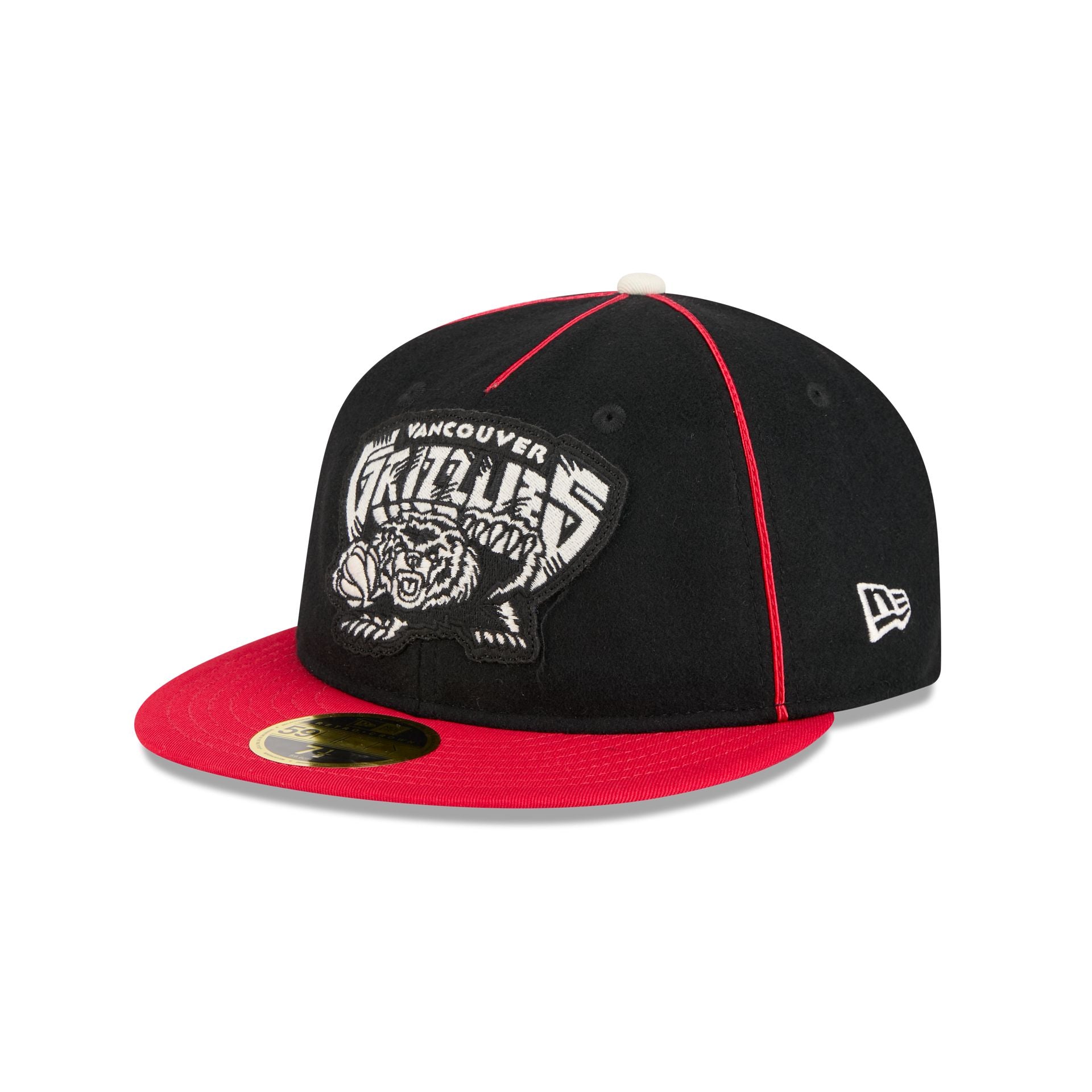 Vancouver Grizzlies Felt Logo Retro Crown 59FIFTY Fitted Hat