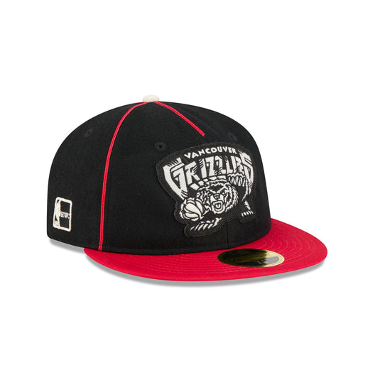 Vancouver Grizzlies Felt Logo Retro Crown 59FIFTY Fitted Hat - New Era Cap