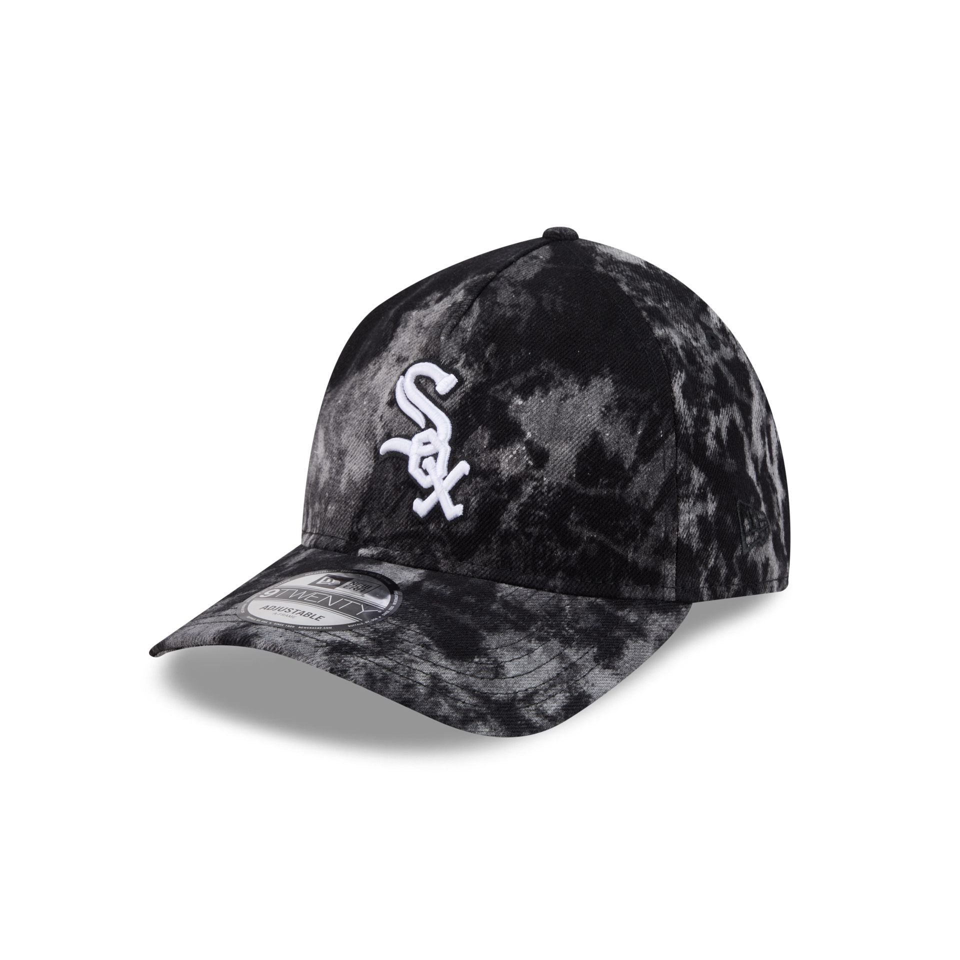 Chicago White Sox Bleached Denim 9TWENTY A-Frame Adjustable Hat
