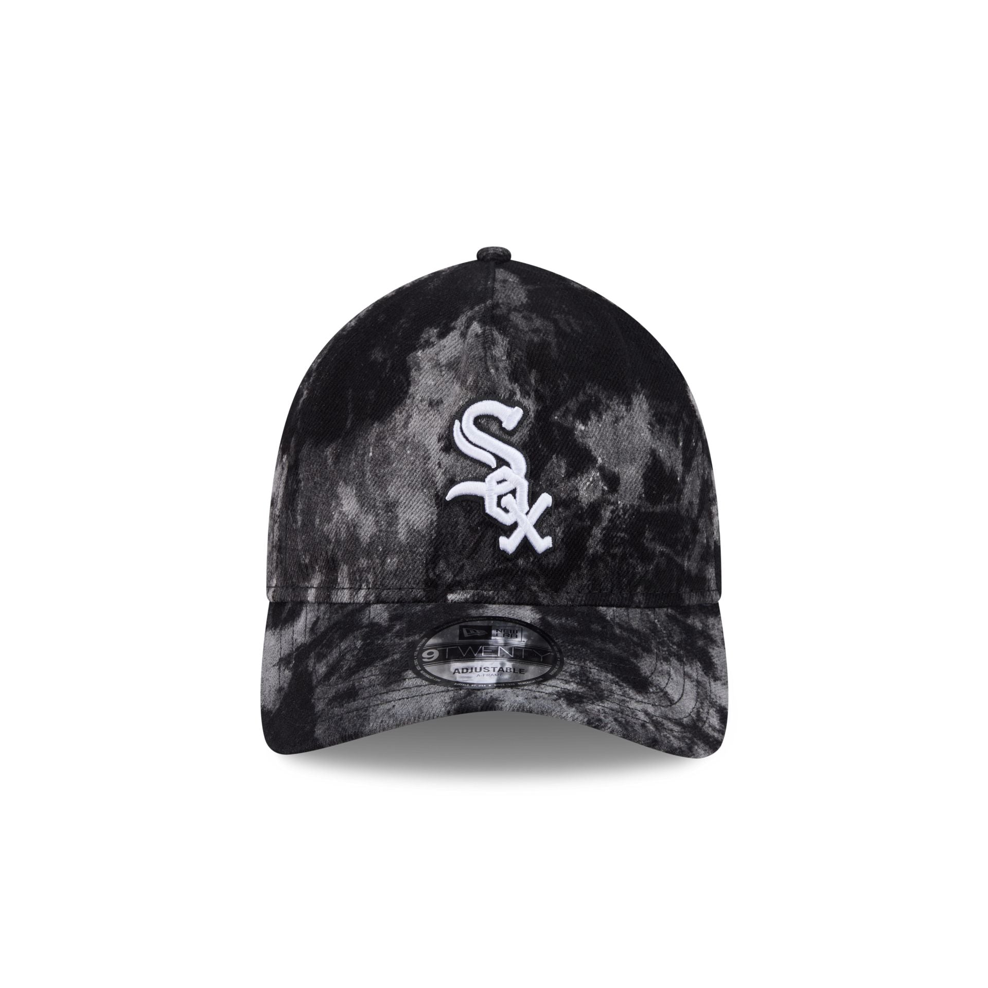 Chicago White Sox Bleached Denim 9TWENTY A-Frame Adjustable Hat