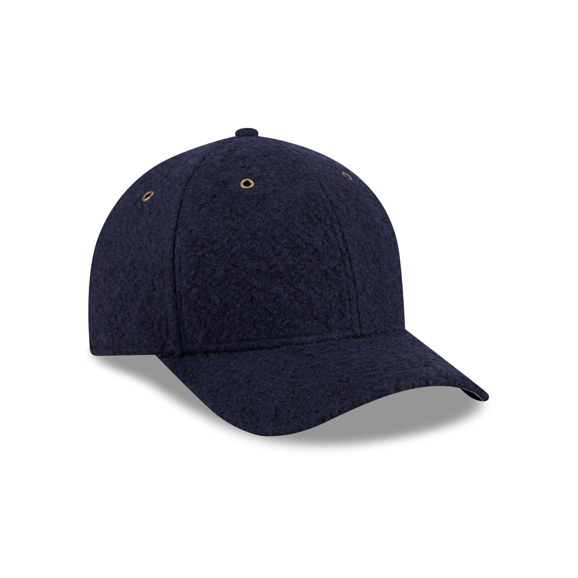 New Era Cap Brushed Wool Navy 9FORTY M-Crown Adjustable Hat