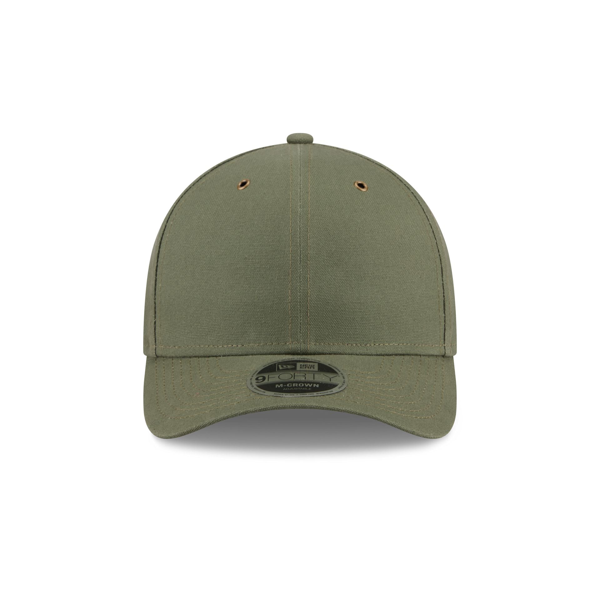 New Era Cap Canvas Olive 9FORTY M-Crown Adjustable Hat