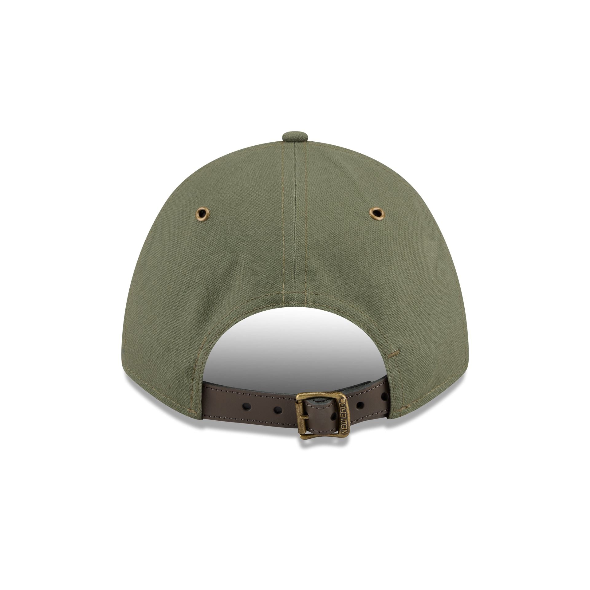 New Era Cap Canvas Olive 9FORTY M-Crown Adjustable Hat