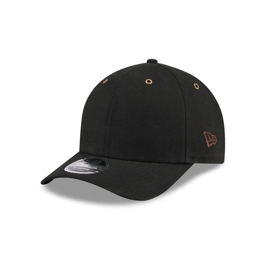 New Era Cap Canvas Black 9FORTY M-Crown Adjustable Hat - New Era Cap