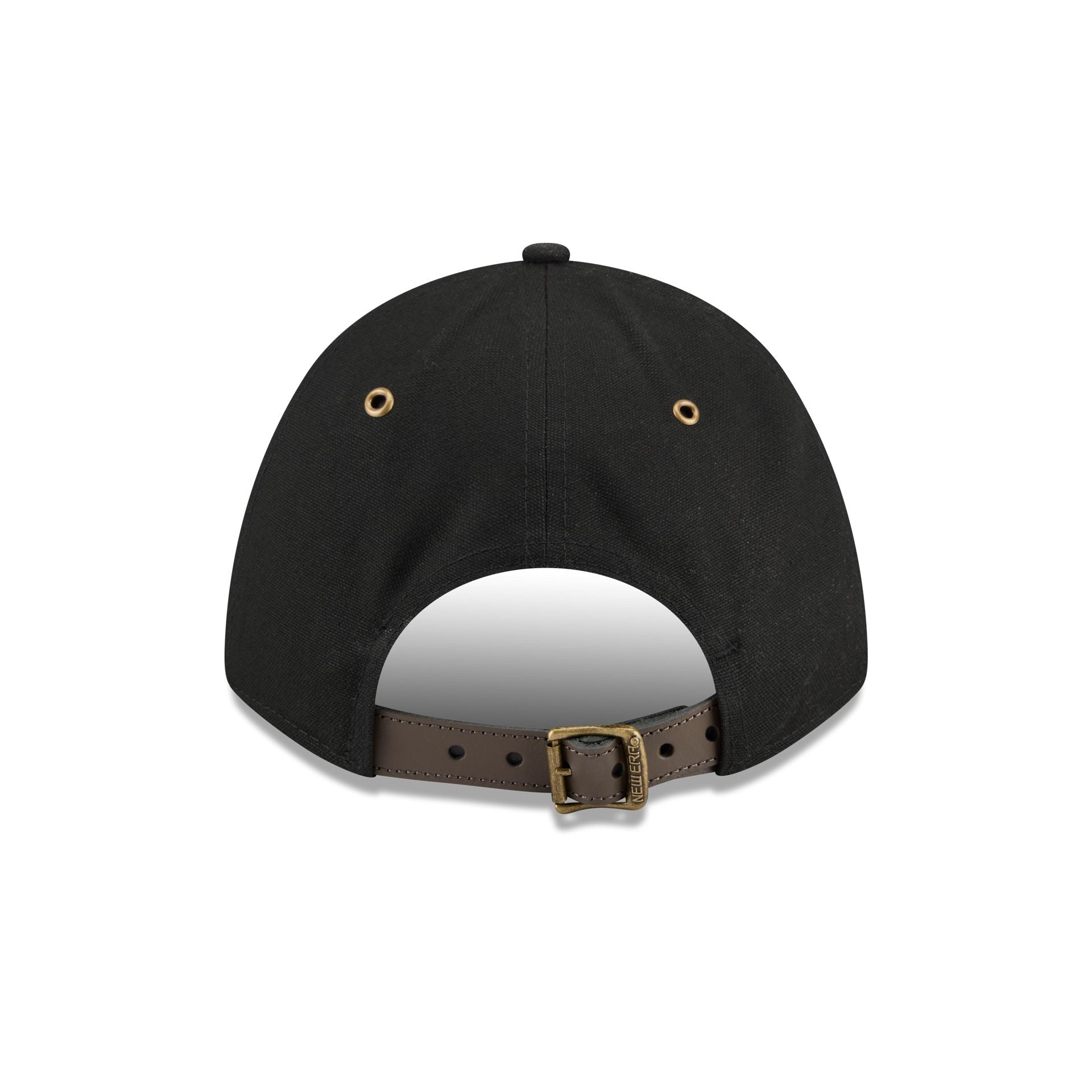 New Era Cap Canvas Black 9FORTY M-Crown Adjustable Hat