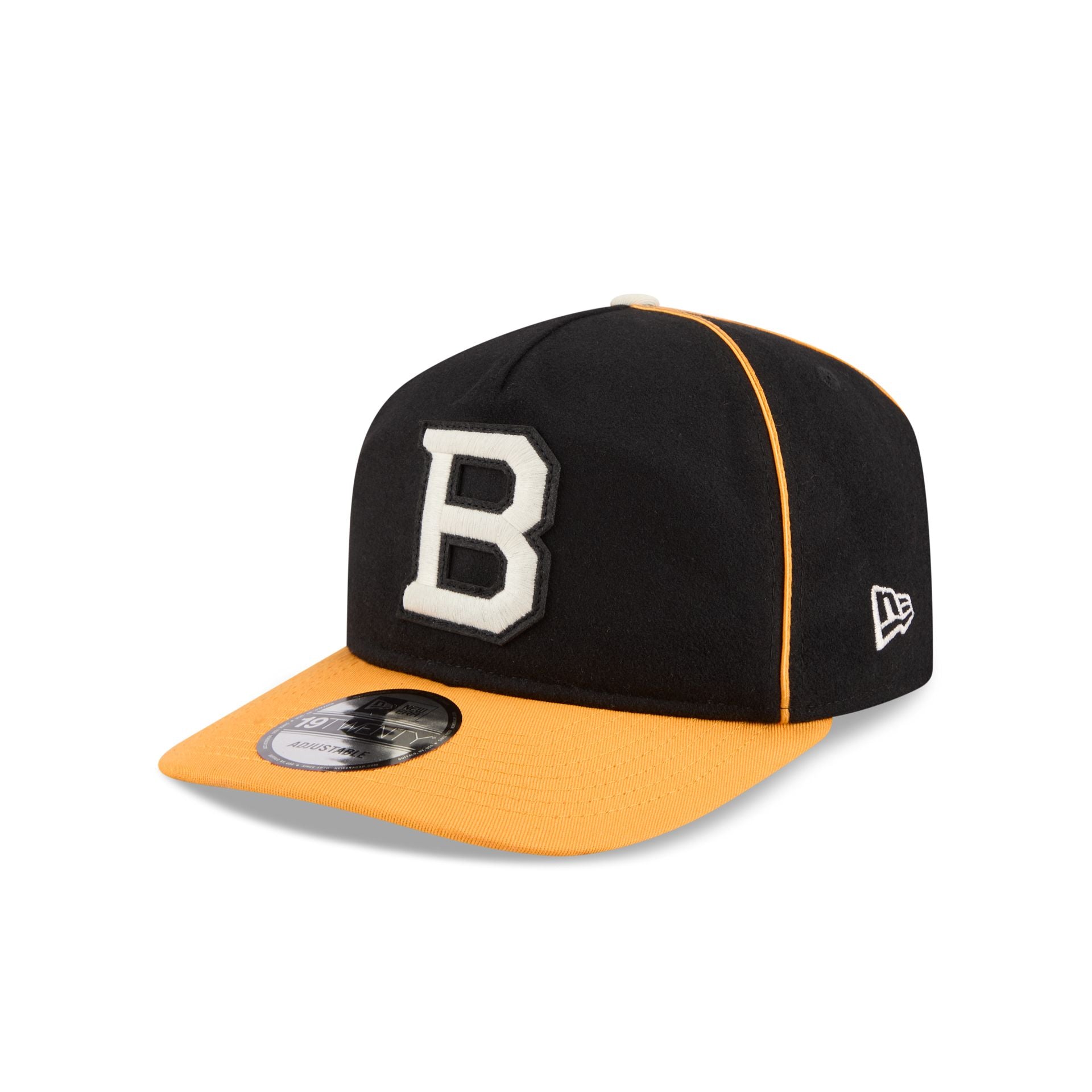 Boston Bruins Felt Logo 19TWENTY Adjustable Hat