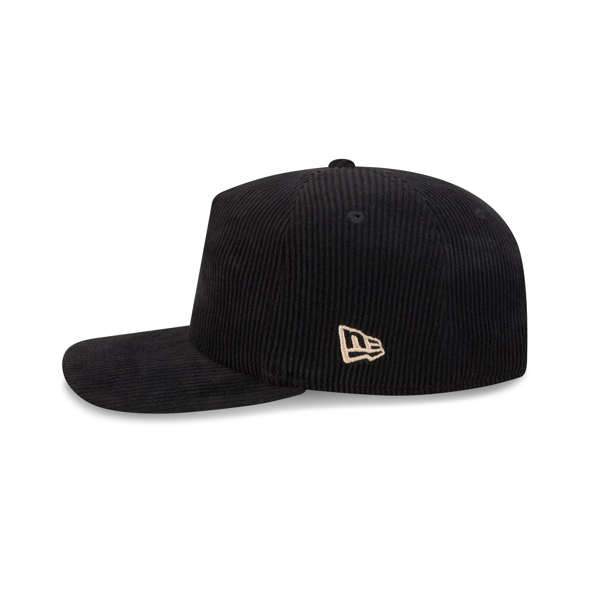 New Era Cap Corduroy Black 19TWENTY Adjustable Hat