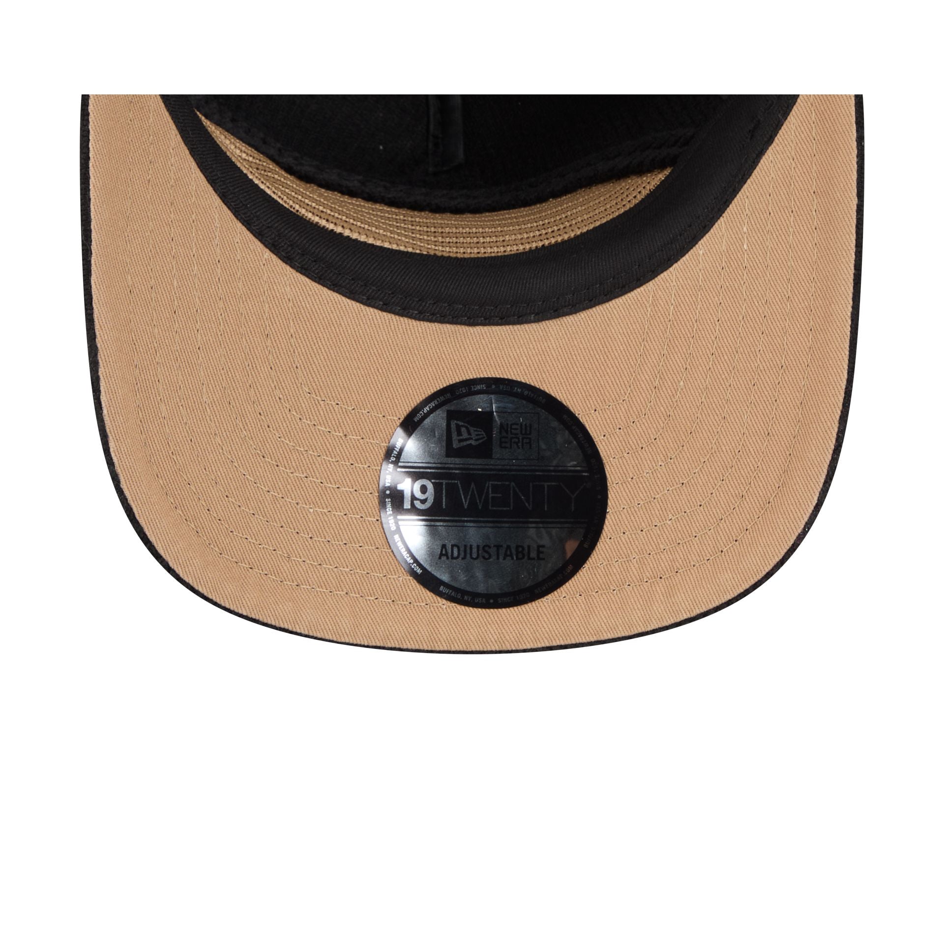 New Era Cap Corduroy Black 19TWENTY Adjustable Hat