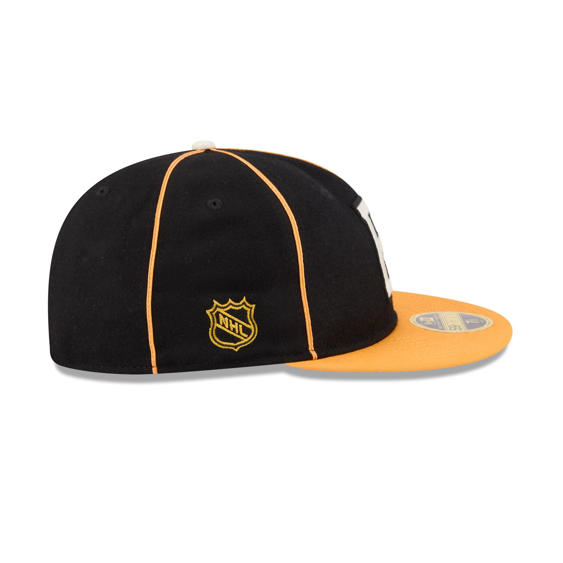 Boston Bruins Felt Logo Retro Crown 59FIFTY Fitted Hat