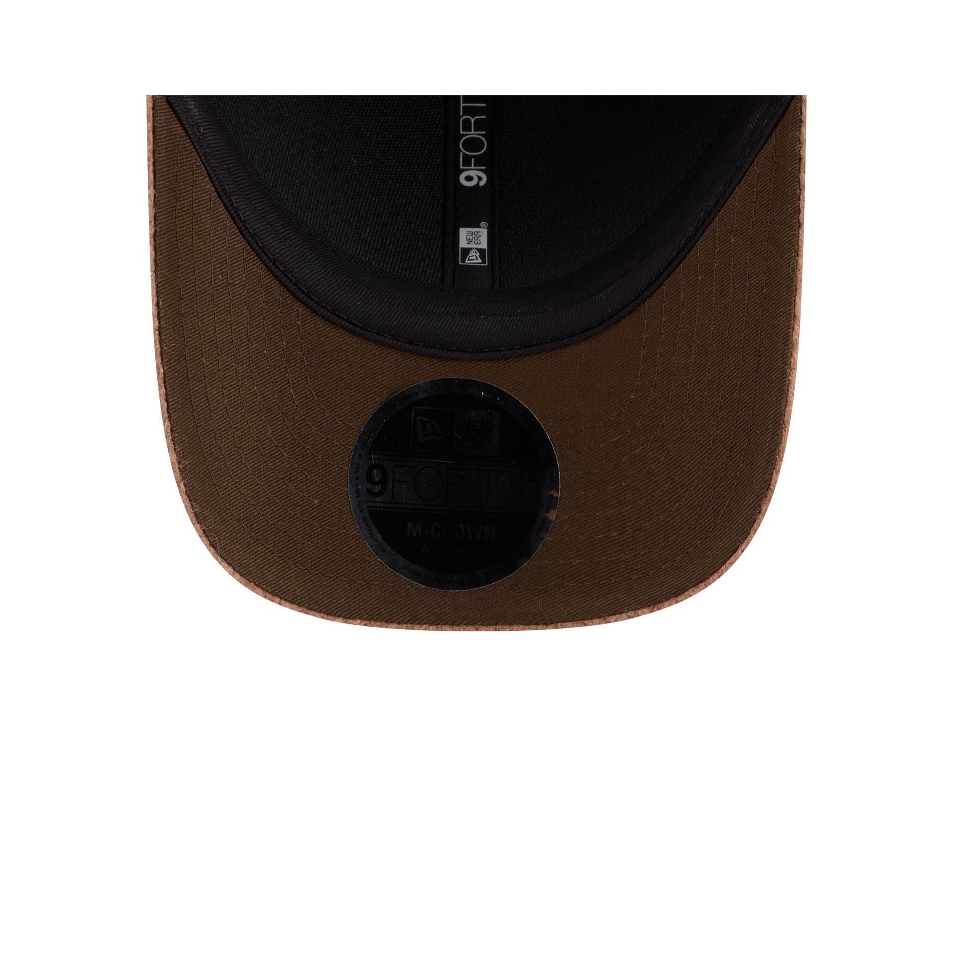New Era Cap Brushed Wool Walnut 9FORTY M-Crown Adjustable Hat