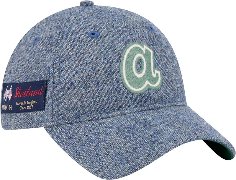 Atlanta Braves Light Royal Shetland Moon 9TWENTY Adjustable Hat