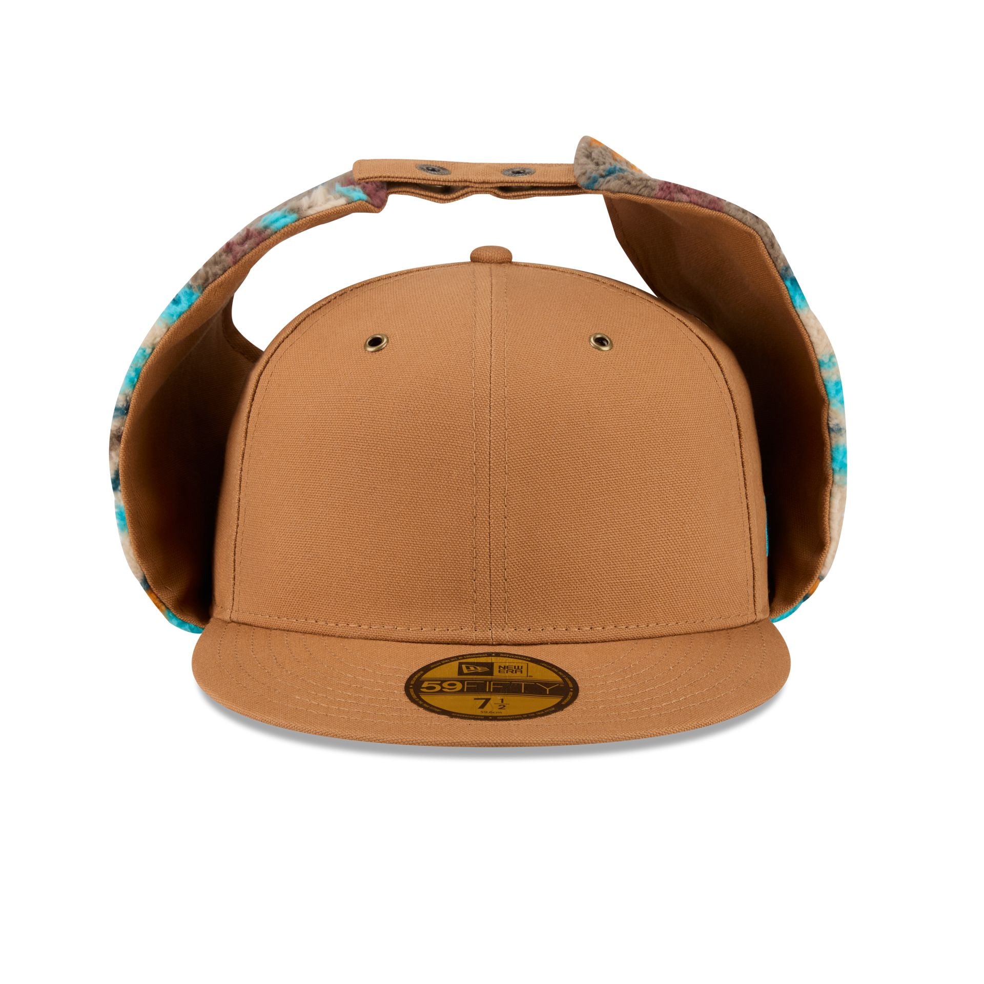 New Era Cap Canvas Light Bronze Dog Ear 59FIFTY Fitted Hat