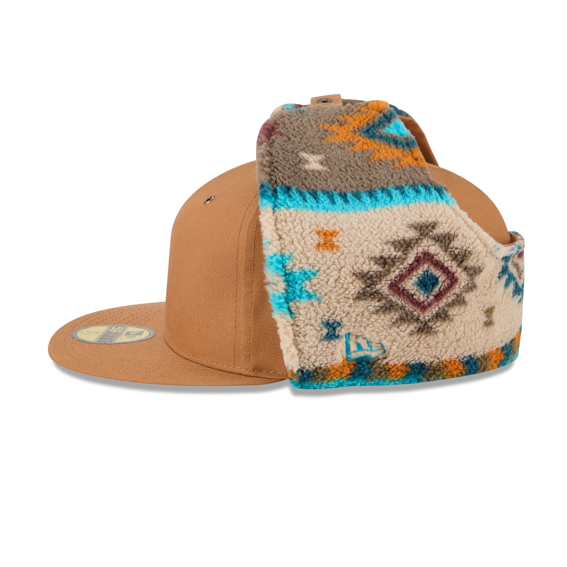 New Era Cap Canvas Light Bronze Dog Ear 59FIFTY Fitted Hat