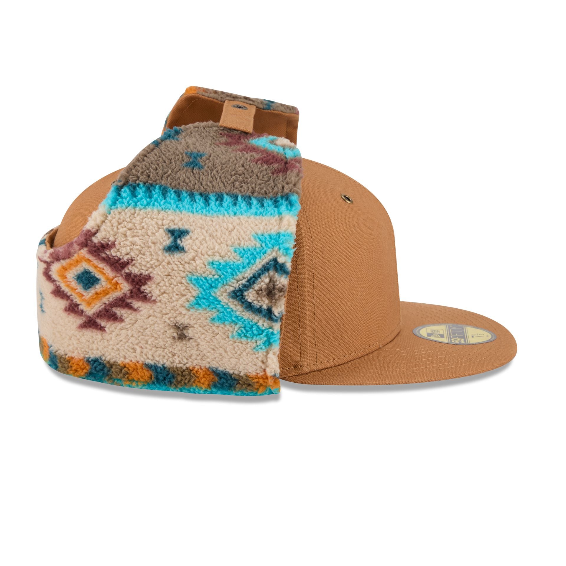 New Era Cap Canvas Light Bronze Dog Ear 59FIFTY Fitted Hat