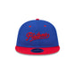 Detroit Pistons Chainstitch Script Retro Crown 9FIFTY Snapback Hat