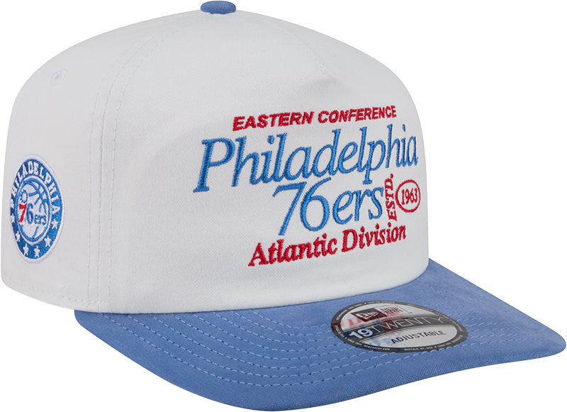 Philadelphia 76ers Conference Script 19TWENTY Snapback Hat