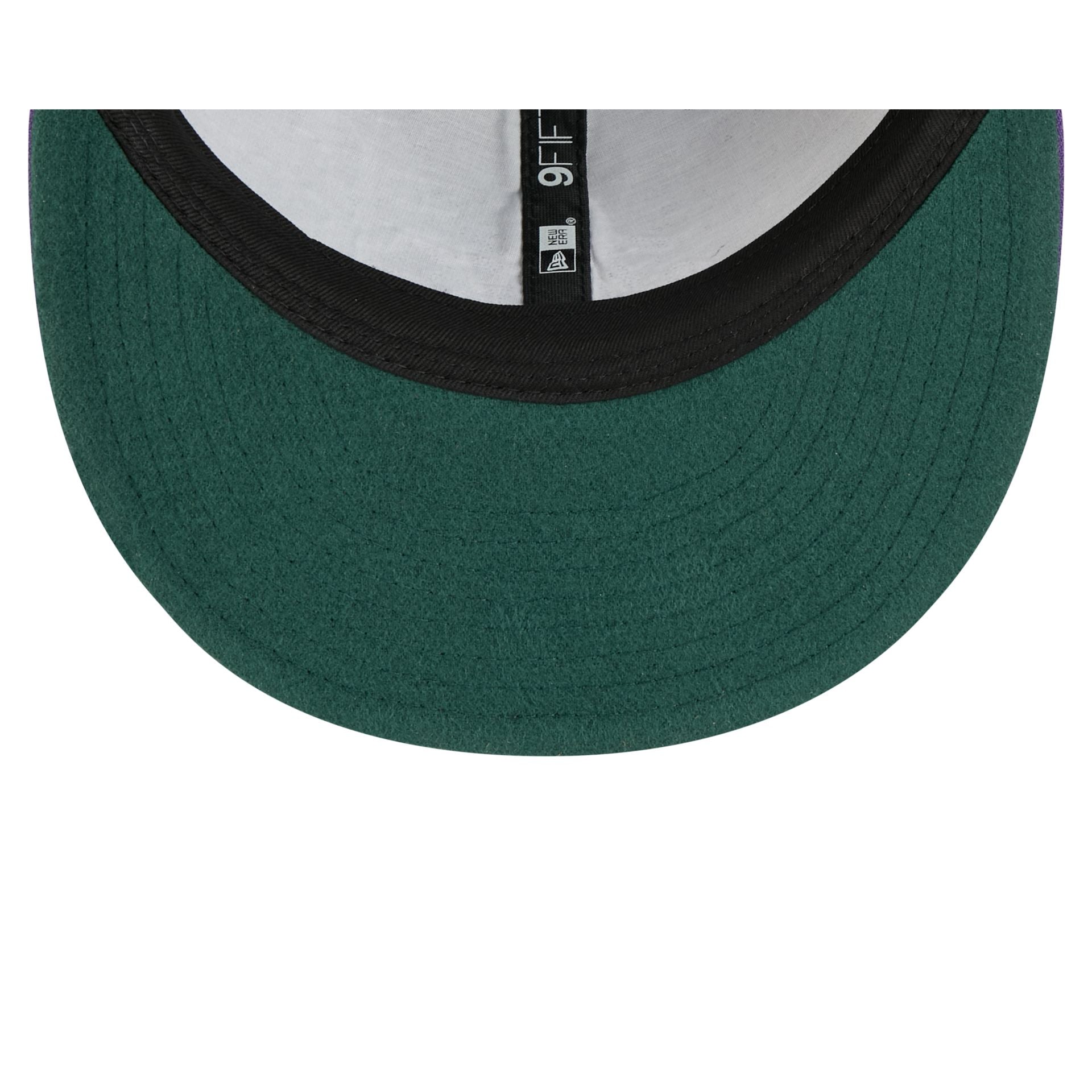 Utah Jazz Chainstitch Script Retro Crown 9FIFTY Snapback Hat