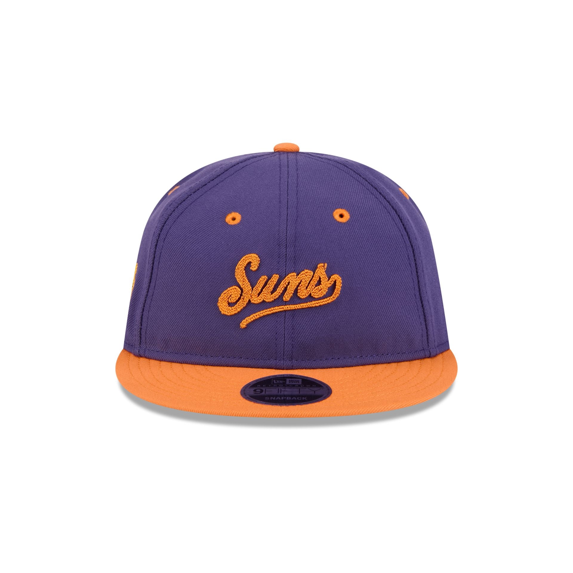 Phoenix Suns Chainstitch Script Retro Crown 9FIFTY Snapback Hat