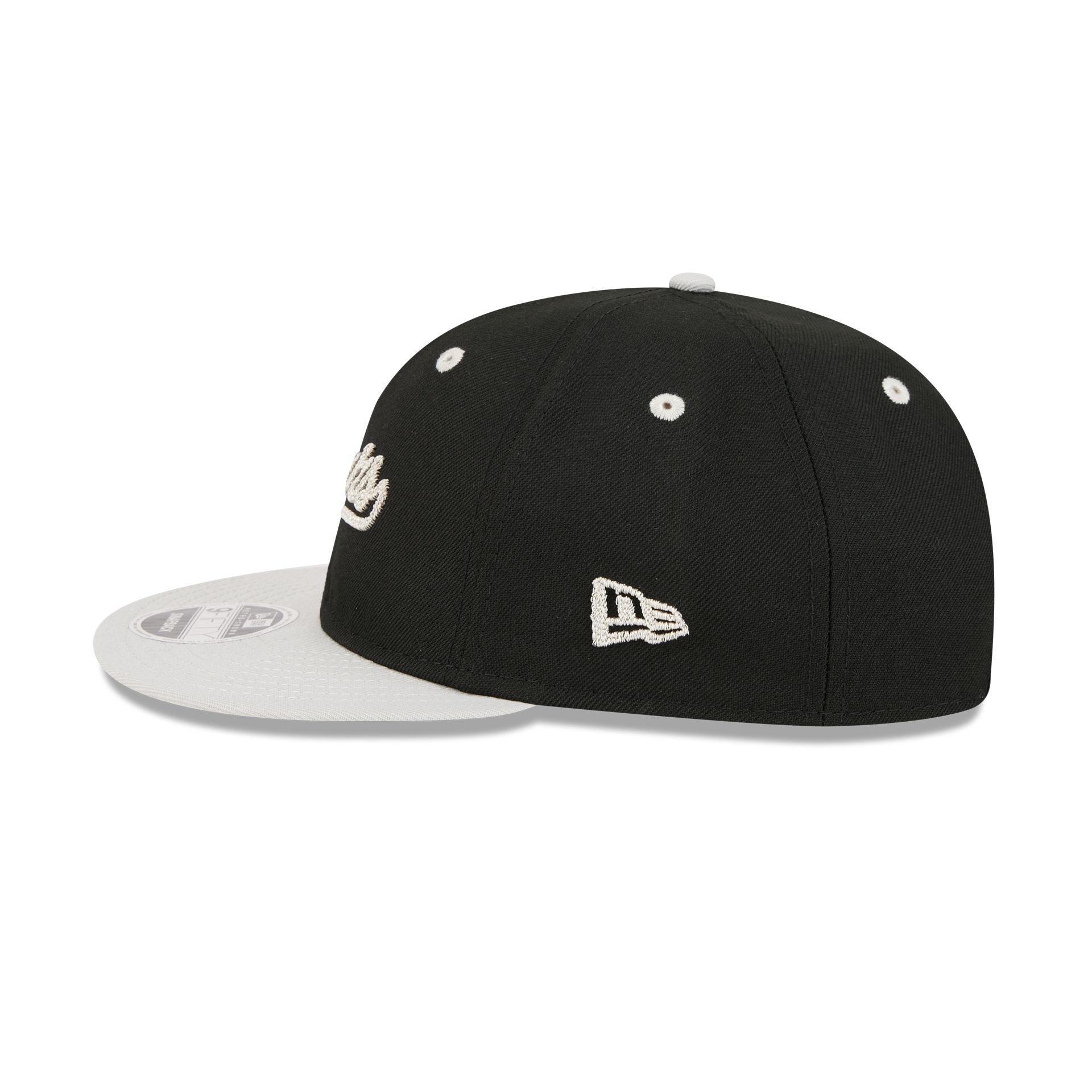 San Antonio Spurs Chainstitch Script Retro Crown 9FIFTY Snapback Hat
