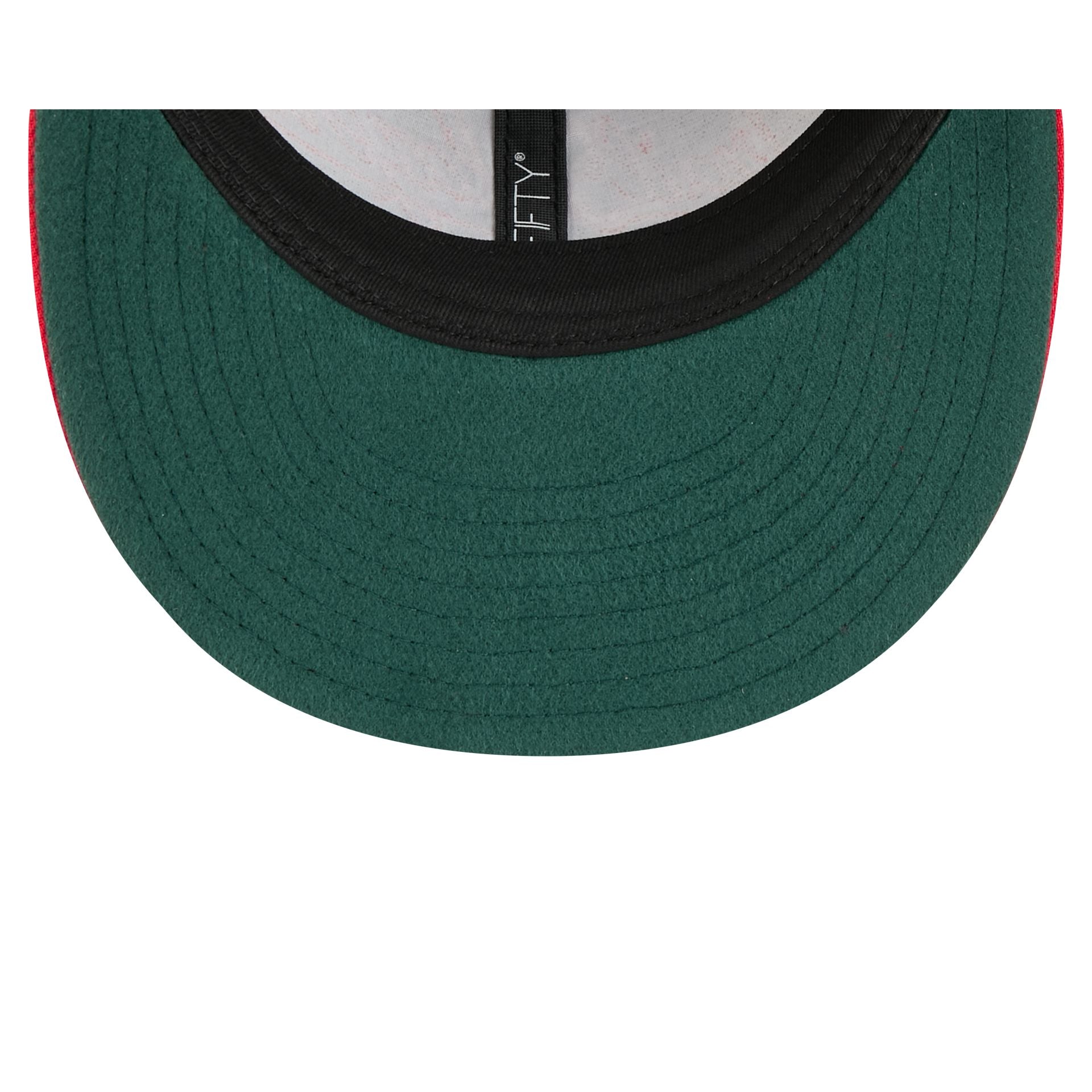 Portland Trail Blazers Chainstitch Script Retro Crown 9FIFTY Snapback Hat