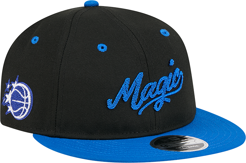 Orlando Magic Chainstitch Script Retro Crown 9FIFTY Snapback Hat