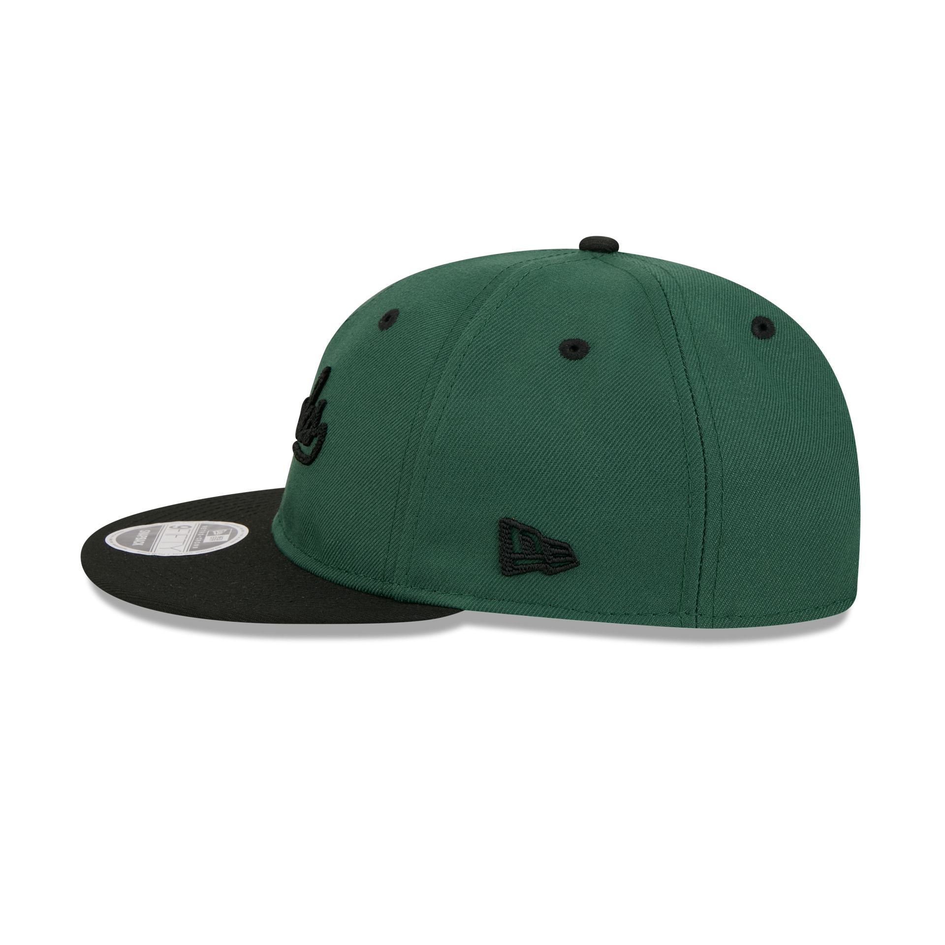 Milwaukee Bucks Chainstitch Script Retro Crown 9FIFTY Snapback Hat