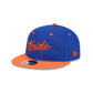 New York Knicks Chainstitch Script Retro Crown 9FIFTY Snapback Hat