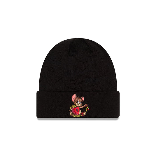Tom and Jerry Lock and Key Cuff Knit Hat - New Era Cap