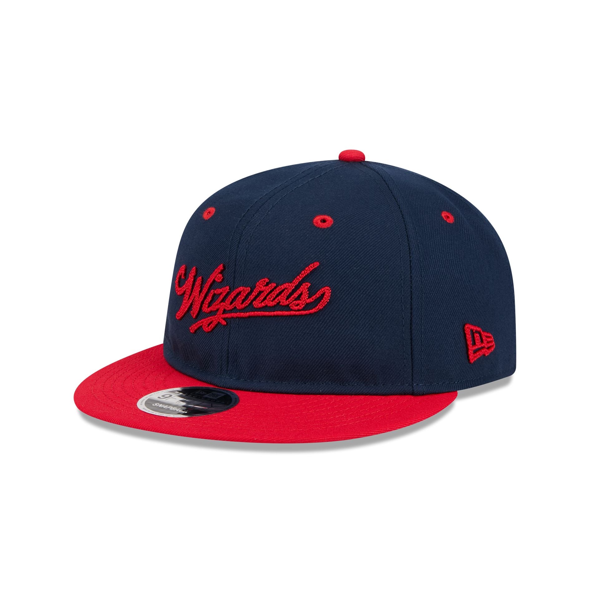 Washington Wizards Chainstitch Script Retro Crown 9FIFTY Snapback Hat