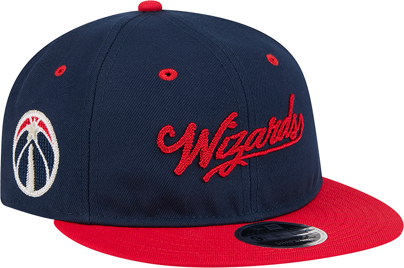 Washington Wizards Chainstitch Script Retro Crown 9FIFTY Snapback Hat