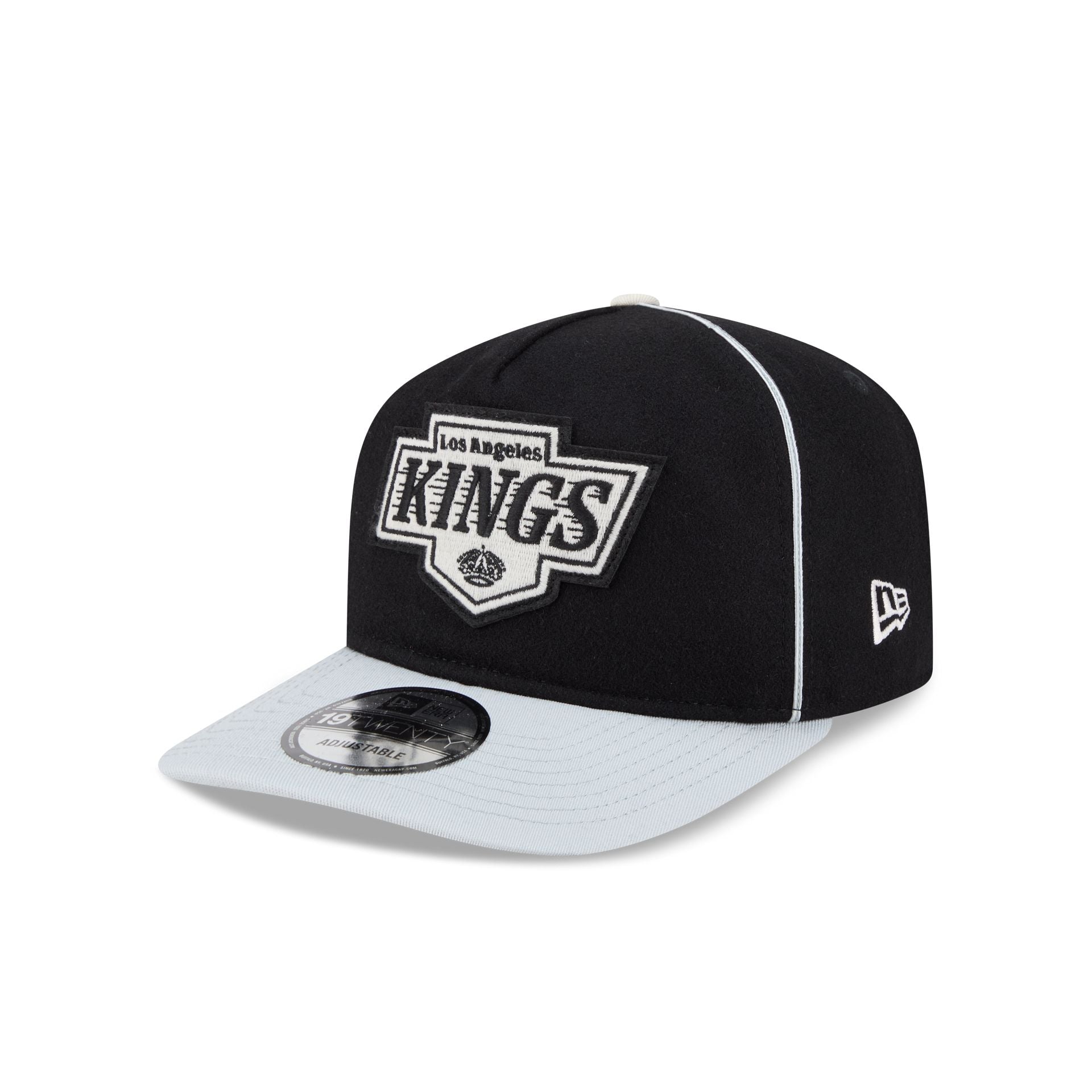 Los Angeles Kings Felt Logo 19TWENTY Adjustable Hat